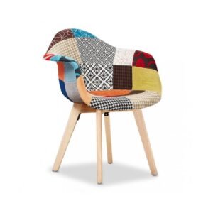 Fabia Dining Chair | Multi-Colour Patchwork Chairs
